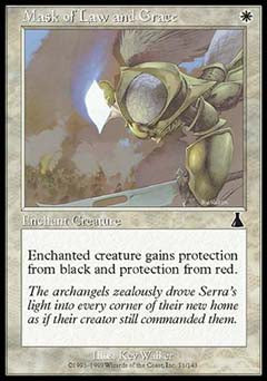 Mask of Law and Grace (Urza's Destiny) Medium Play