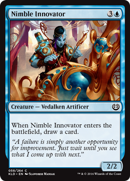 Nimble Innovator (Kaladesh) Medium Play