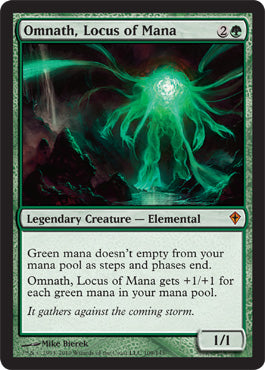 Omnath, Locus of Mana (Worldwake) Near Mint