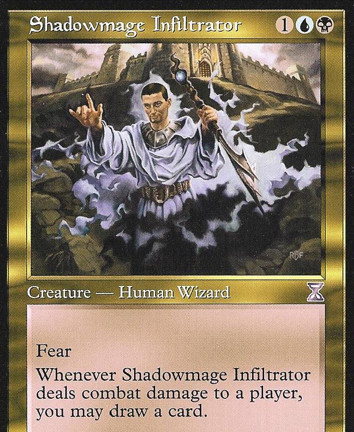 Shadowmage Infiltrator (Time Spiral Time Shifted) Medium Play