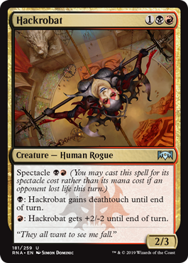 Hackrobat (Ravnica Allegiance) Near Mint