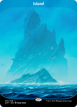 Island (Unstable) Near Mint Foil