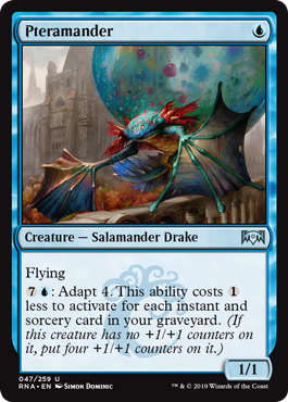 Pteramander (Ravnica Allegiance) Medium Play