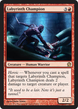 Labyrinth Champion (Theros) Medium Play Foil