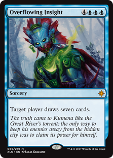 Overflowing Insight (Ixalan) Medium Play
