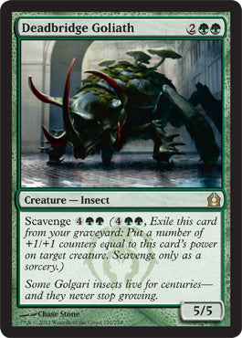 Deadbridge Goliath (Return to Ravnica) Light Play Foil