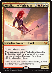 Aurelia, the Warleader (From the Vault: Angels) Near Mint Foil