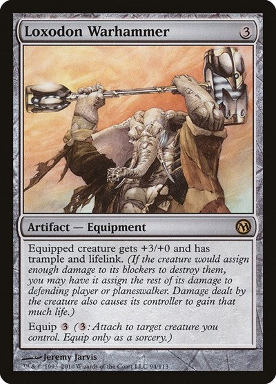 Loxodon Warhammer (Duels of the Planeswalkers) Medium Play