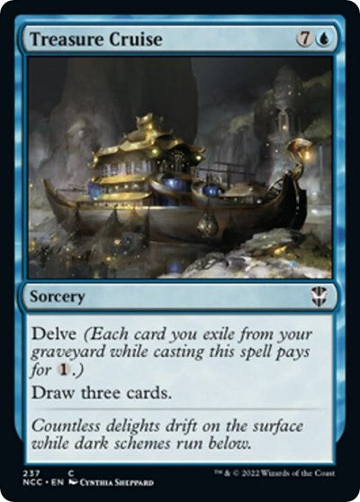 Treasure Cruise (Commander: Streets of New Capenna) Near Mint