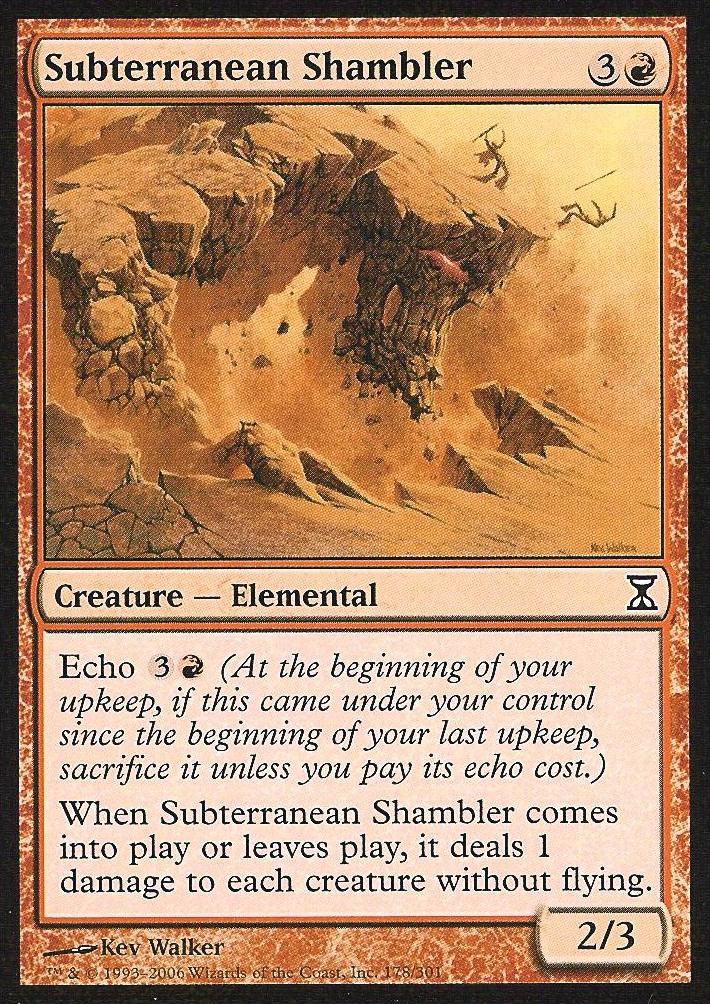 Subterranean Shambler (Time Spiral) Near Mint