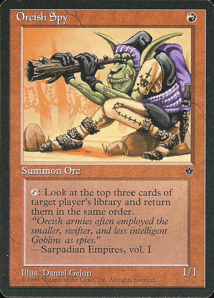 Orcish Spy (1) (Fallen Empires) Near Mint
