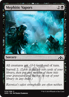 Mephitic Vapors (Guilds of Ravnica) Medium Play