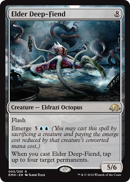 Elder Deep-Fiend (Eldritch Moon) Near Mint Foil
