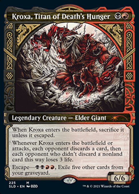 Kroxa Titan of Death s Hunger (Secret Lair) Near Mint Foil
