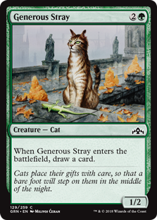 Generous Stray (Guilds of Ravnica) Medium Play