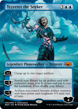 Tezzeret the Seeker (War of the Spark Mythic Edition) Near Mint Foil