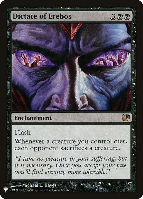 Dictate of Erebos (Mystery Booster) Near Mint