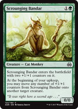 Scrounging Bandar (Aether Revolt) Medium Play