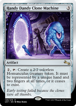Handy Dandy Clone Machine (Unstable) Near Mint