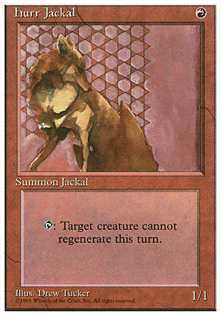 Hurr Jackal (4th Edition) Medium Play