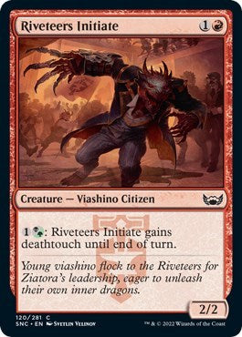 Riveteers Initiate (Streets of New Capenna) Near Mint Foil