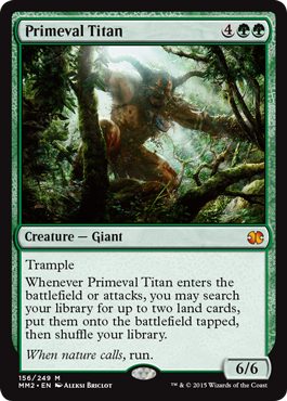 Primeval Titan (Modern Masters 2015) Light Play