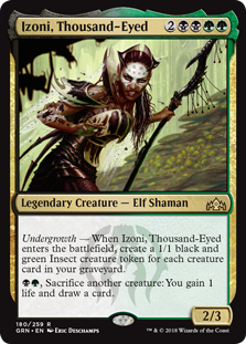 Izoni, Thousand-Eyed (Guilds of Ravnica) Medium Play