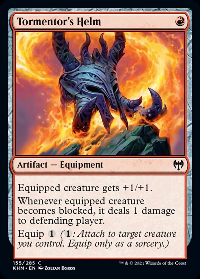 Tormentor's Helm (Kaldheim) Near Mint Foil