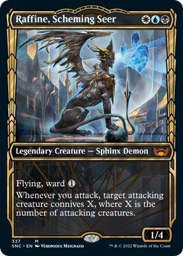 Raffine, Scheming Seer (Showcase) (Streets of New Capenna) Near Mint Foil