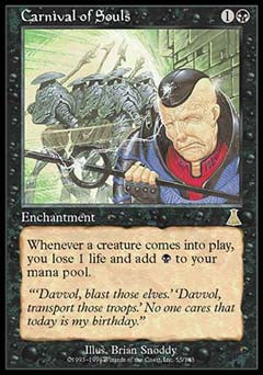 Carnival of Souls (Urza's Destiny) Medium Play