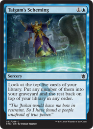 Taigam's Scheming (Khans of Tarkir) Near Mint