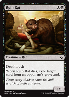 Ruin Rat (Hour of Devastation) Medium Play