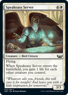 Speakeasy Server (Streets of New Capenna) Near Mint Foil