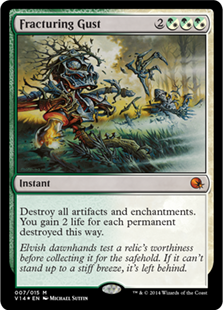 Fracturing Gust (From the Vault: Annihilation) Near Mint Foil