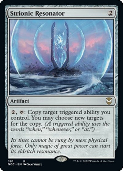 Strionic Resonator (Commander: Streets of New Capenna) Near Mint