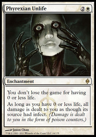 Phyrexian Unlife (New Phyrexia) Light Play