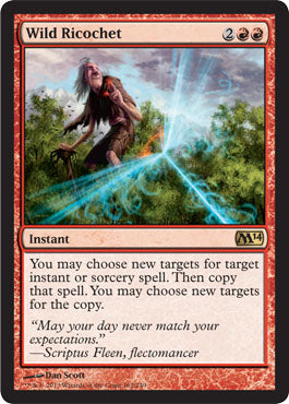 Wild Ricochet (Magic 2014 Core Set) Medium Play