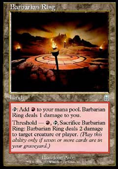 Barbarian Ring (Odyssey) Near Mint