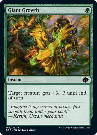 Giant Growth (The Brothers' War) Near Mint