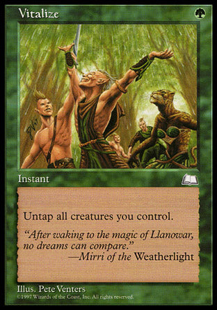 Vitalize (Weatherlight) Medium Play