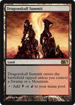 Dragonskull Summit (Magic 2012 Core Set) Light Play