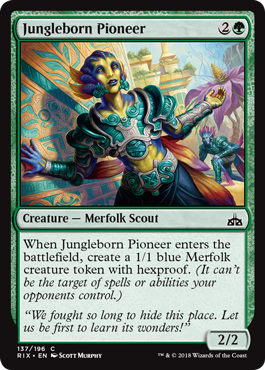 Jungleborn Pioneer (Rivals of Ixalan) Medium Play