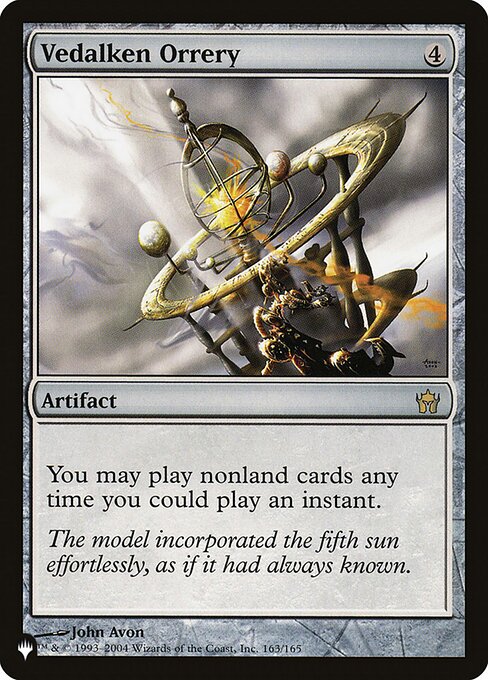 Vedalken Orrery (The List) Near Mint