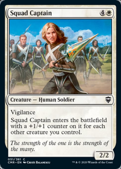 Squad Captain (Commander Legends) Near Mint