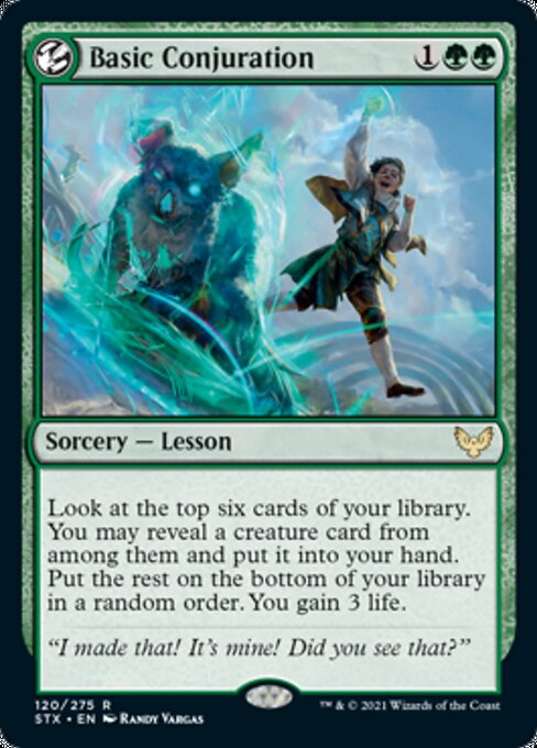 Basic Conjuration (Strixhaven) Near Mint