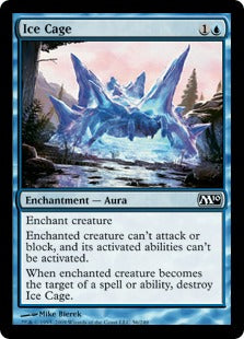 Ice Cage (Magic 2010 Core Set) Medium Play