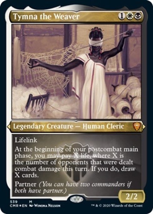 Tymna the Weaver (Foil Etched) (Commander Legends) Near Mint Foil