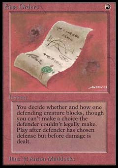 False Orders (Beta) Medium Play