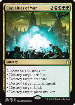 Casualties of War (War of the Spark) Near Mint Foil