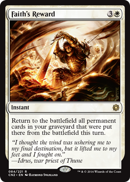 Faith's Reward (Conspiracy: Take the Crown) Light Play